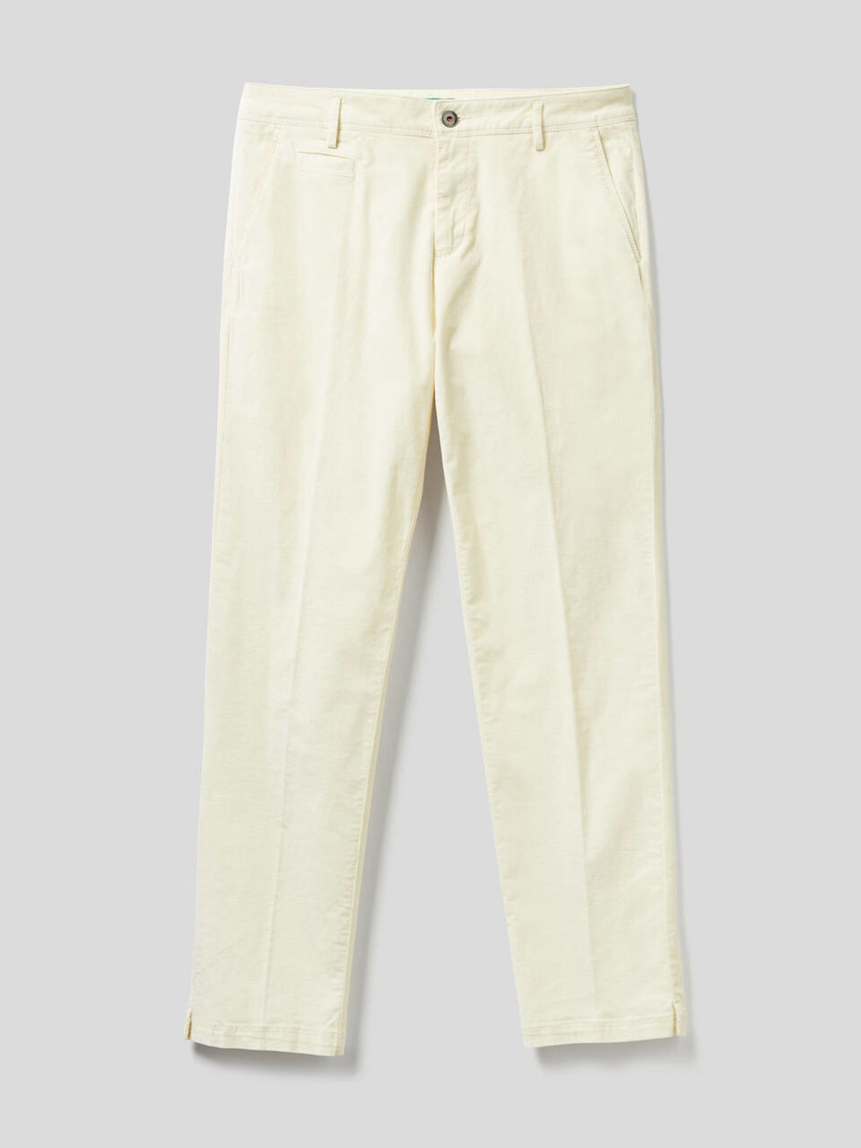 Chino in velluto elasticizzato image number 1