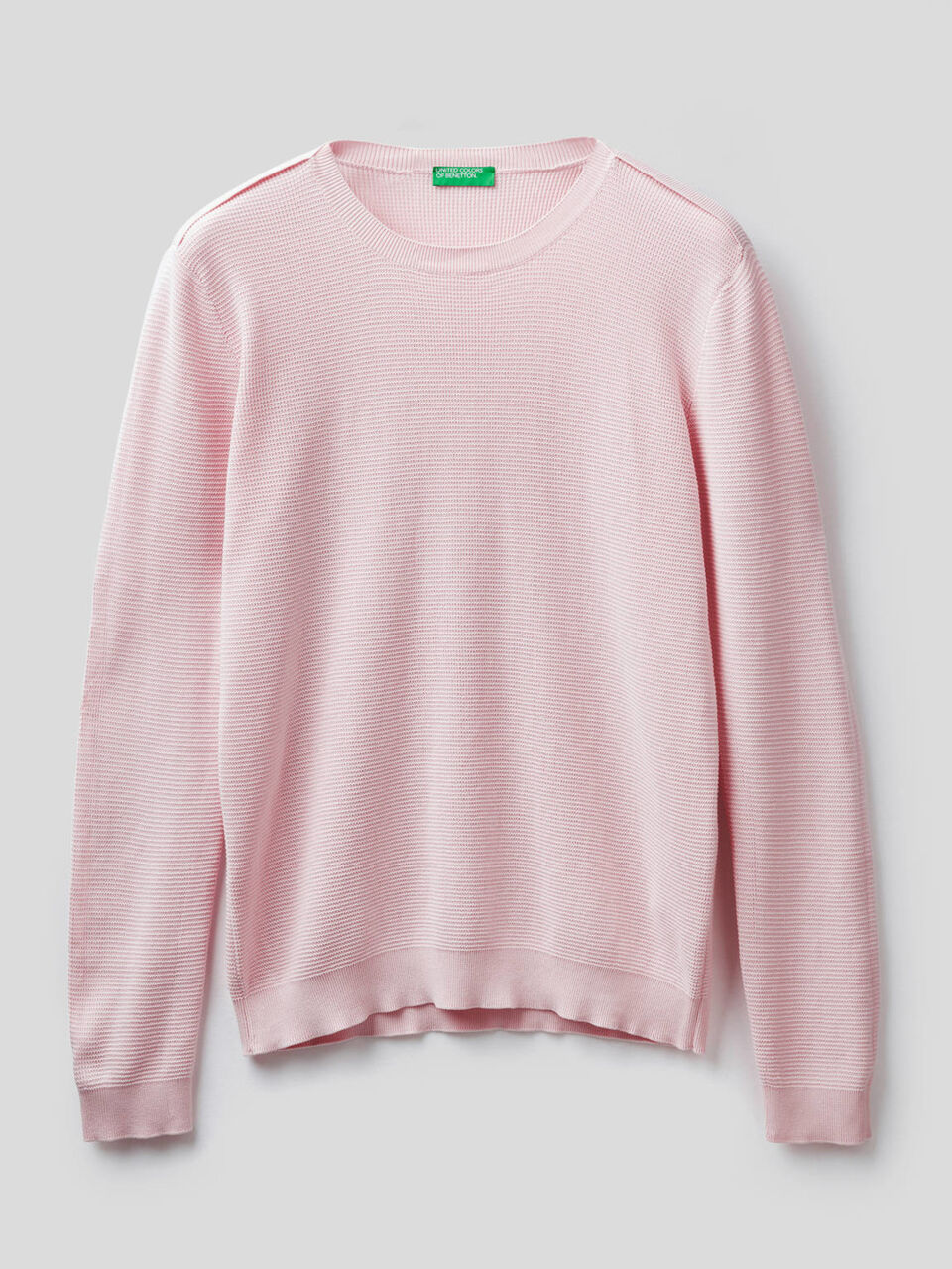 Maglia lavorata 100% cotone image number 1