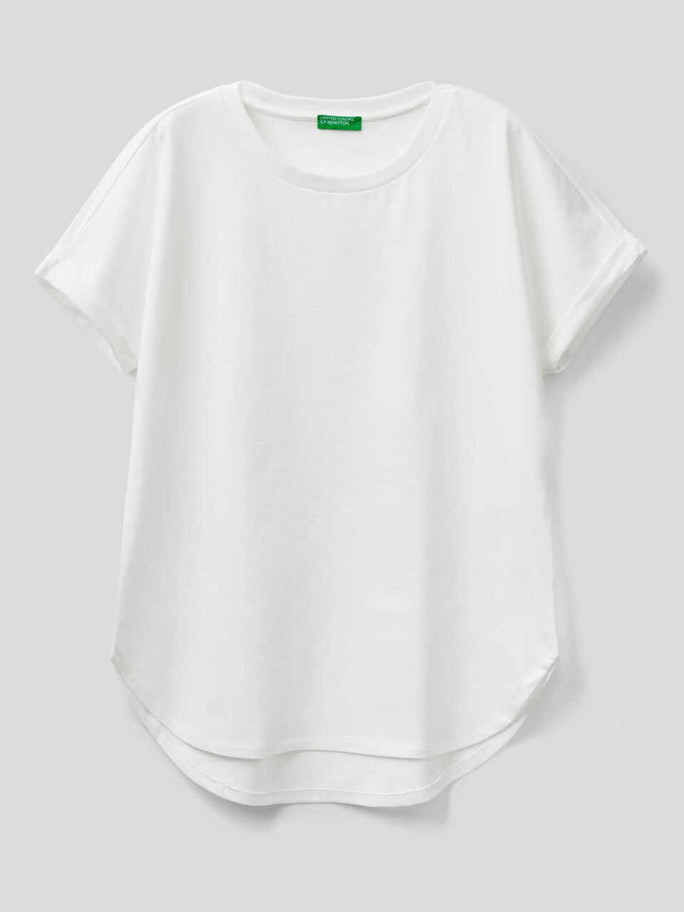 T-Shirt mit Ärmeln samt Saumaufschlag image number 1