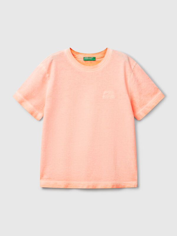 Maglietta over fit con ricamo Bambino