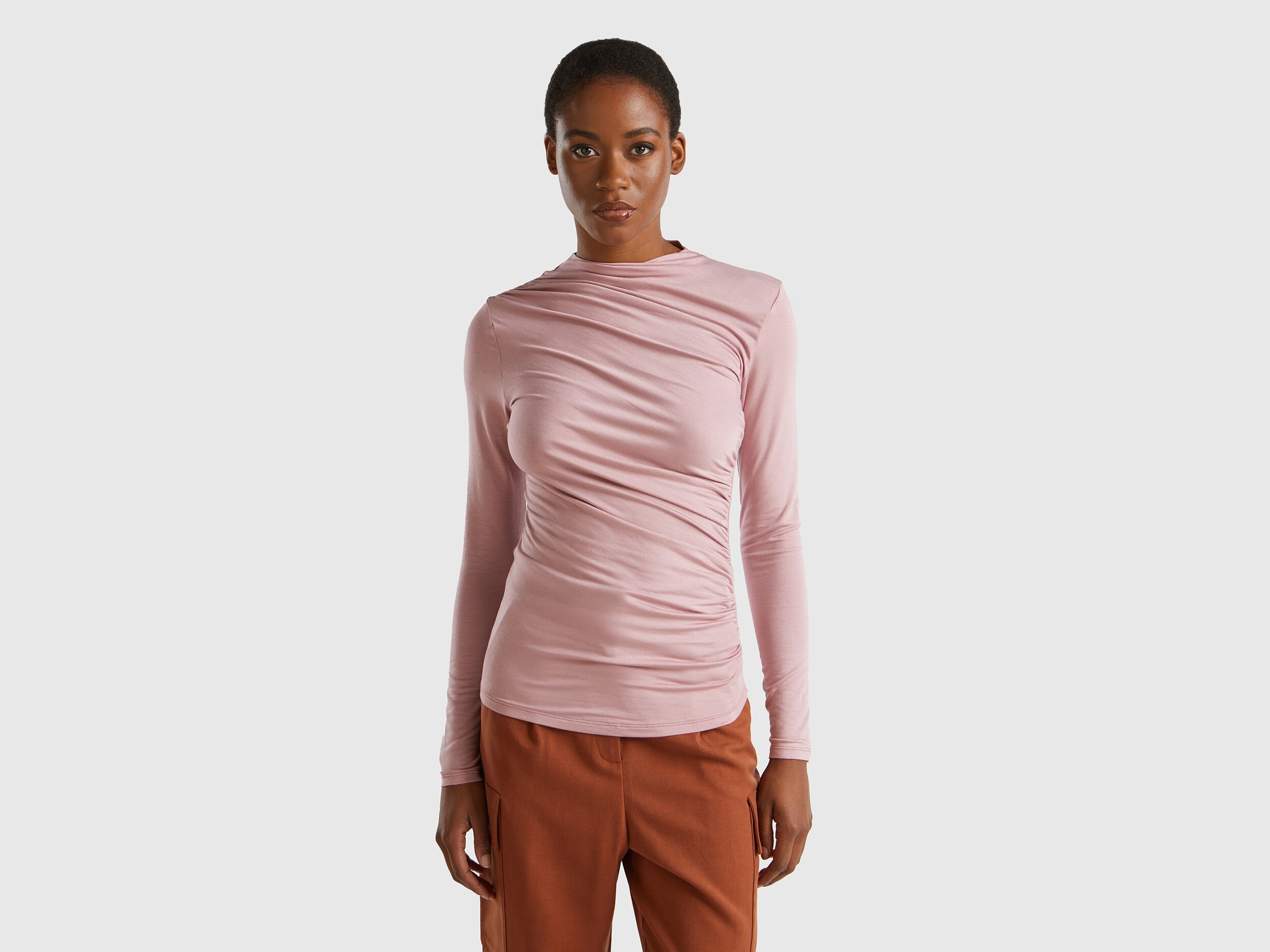 Benetton magliette manica lunga hotsell