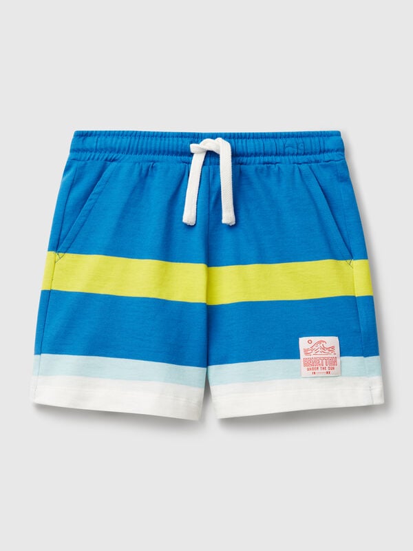Short rayé Garçon