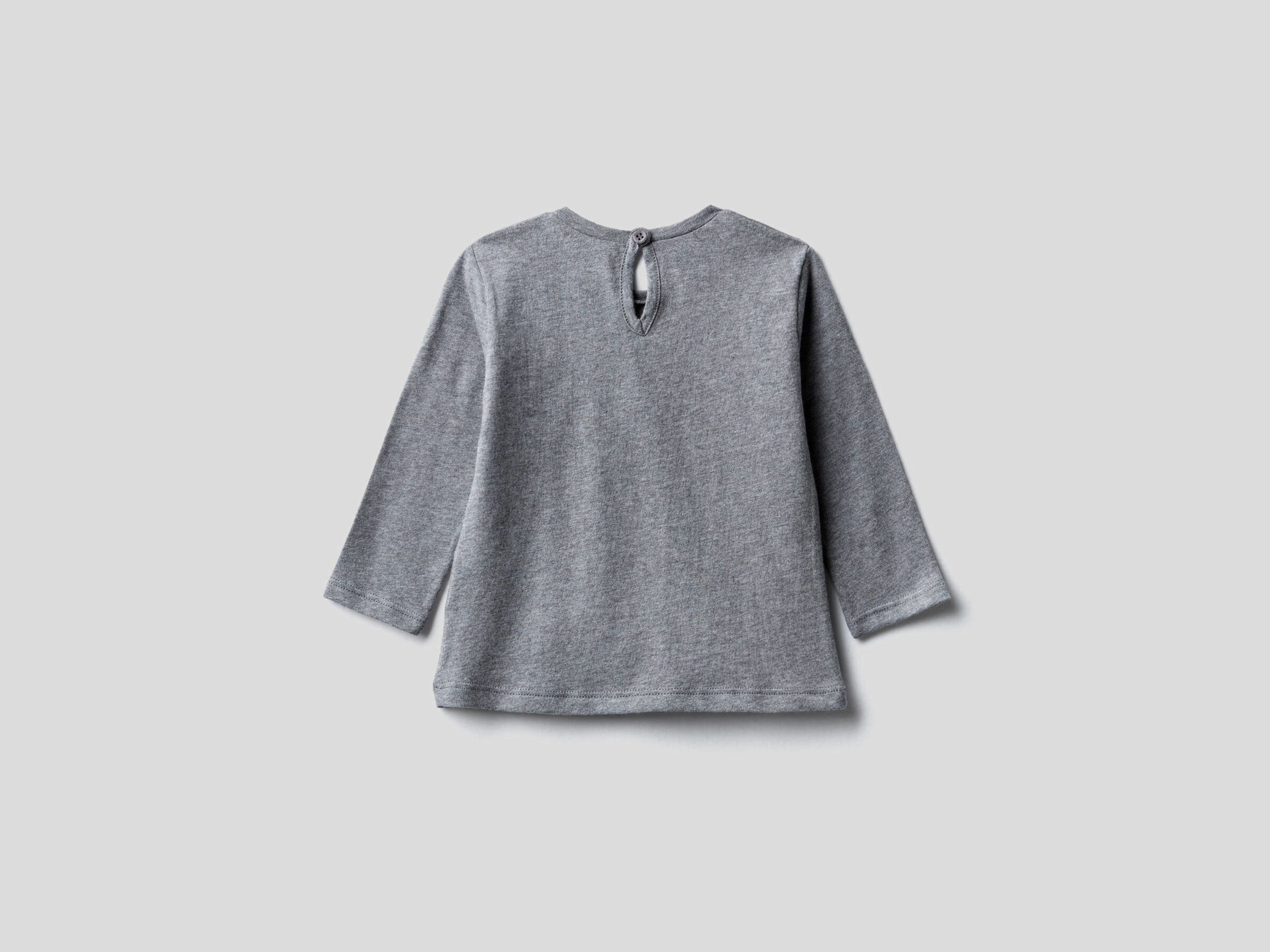 T-Shirt aus reiner Bio-Baumwolle mit langen Ärmeln image number null