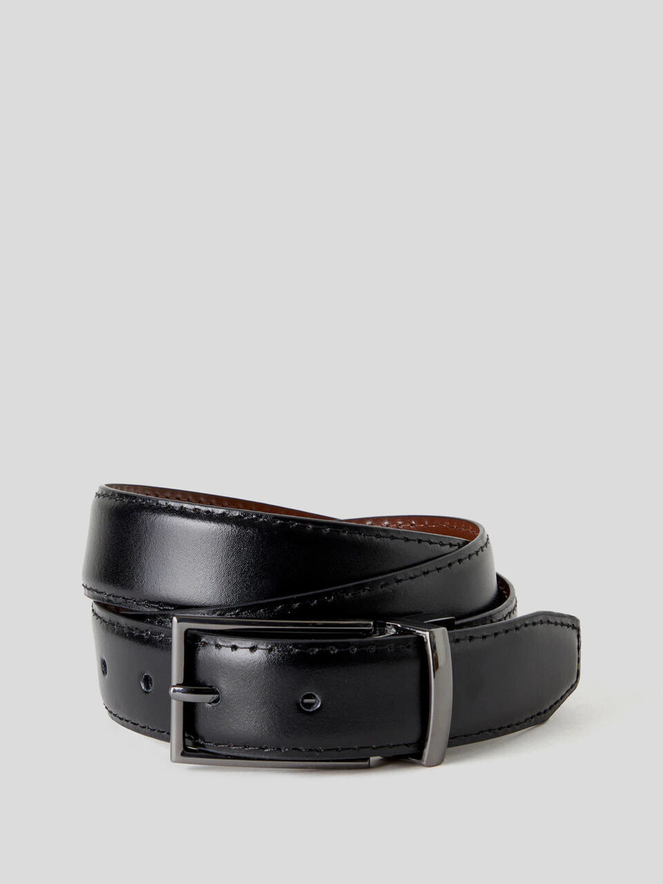 Ceinture réversible en cuir image number 1