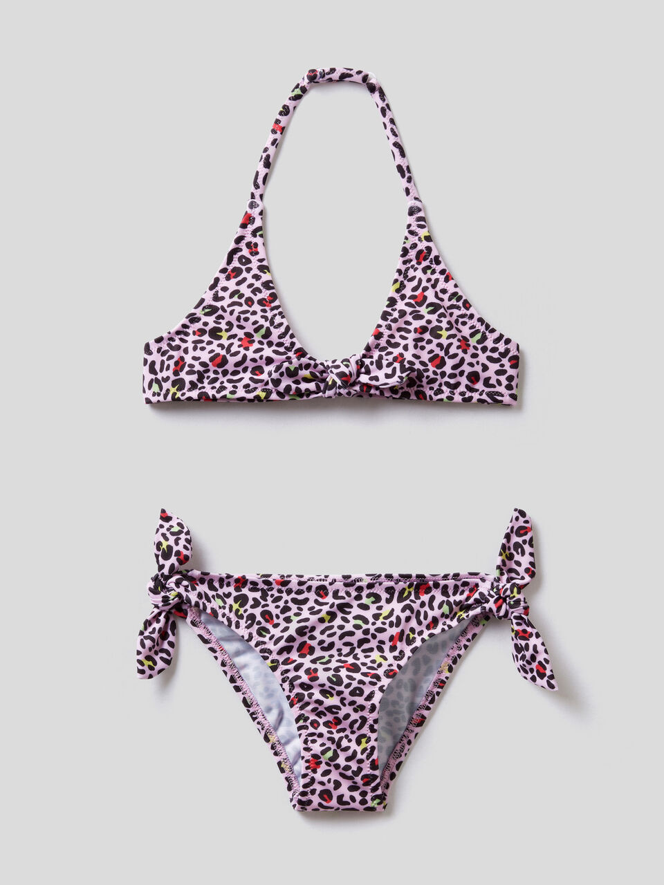 Maillot 2 pièces à motif animalier image number 1
