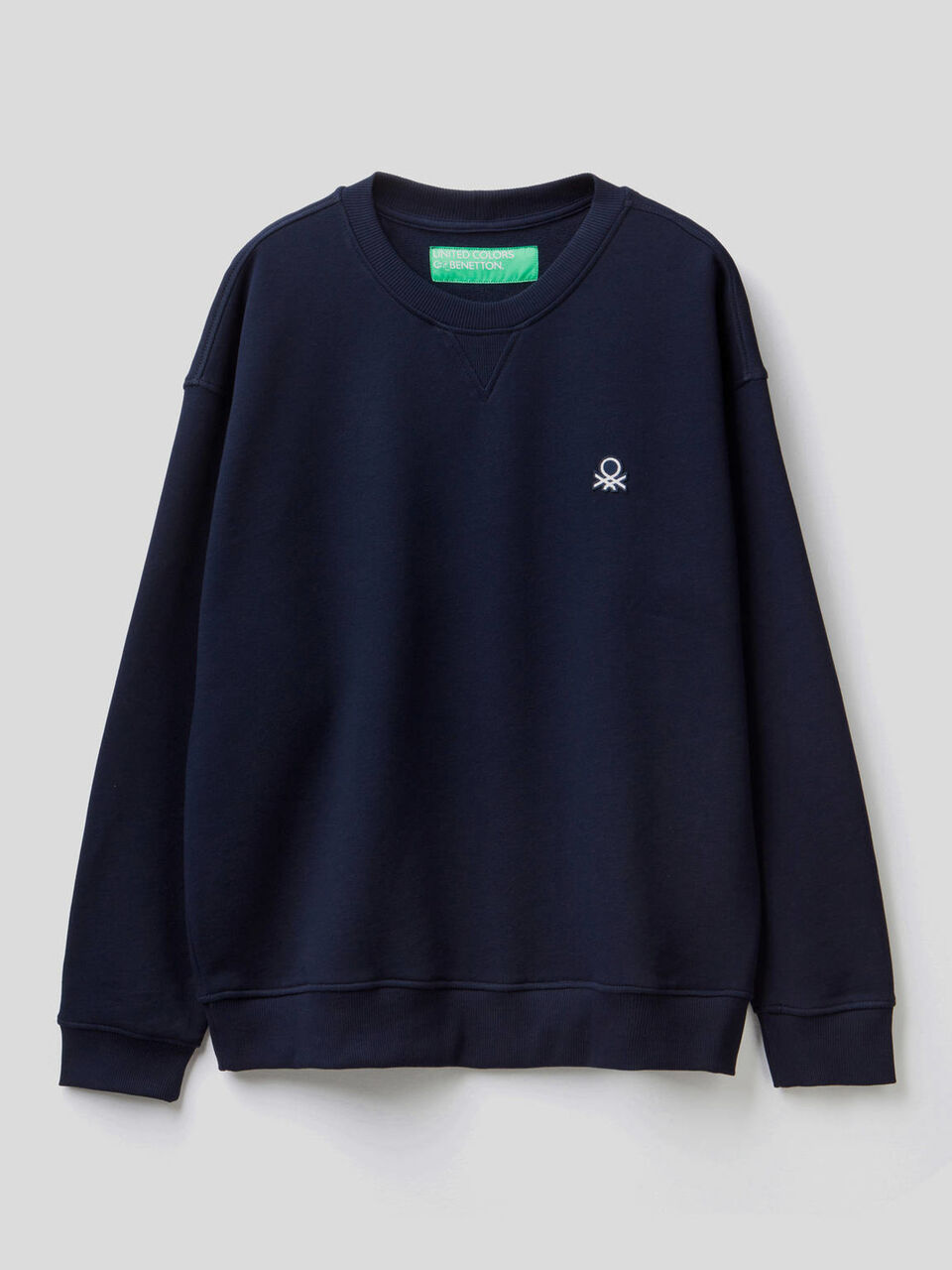Sweat 100% coton avec logo appliqué image number null