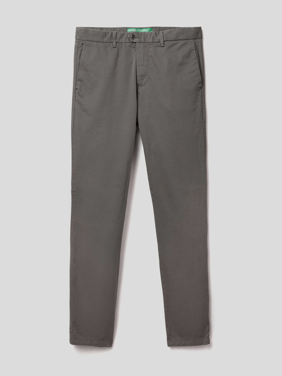 Slim fit cotton chinos image number 1