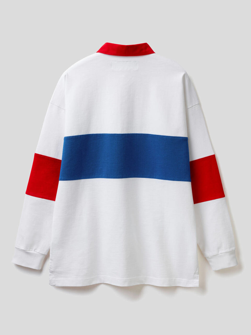 Rugby polo in organic cotton image number null
