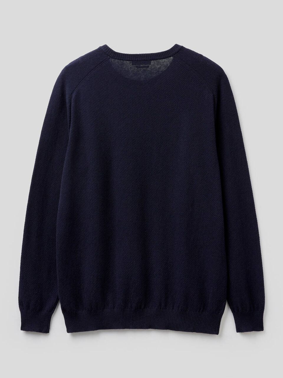 Pull en mélange de coton et lin Homme image number 2