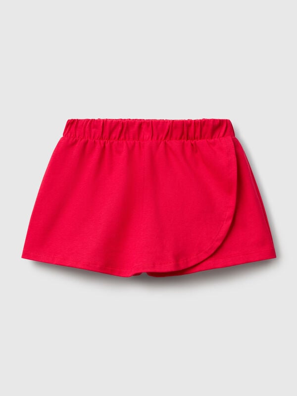Culottes aus reiner Baumwolle Mädchen
