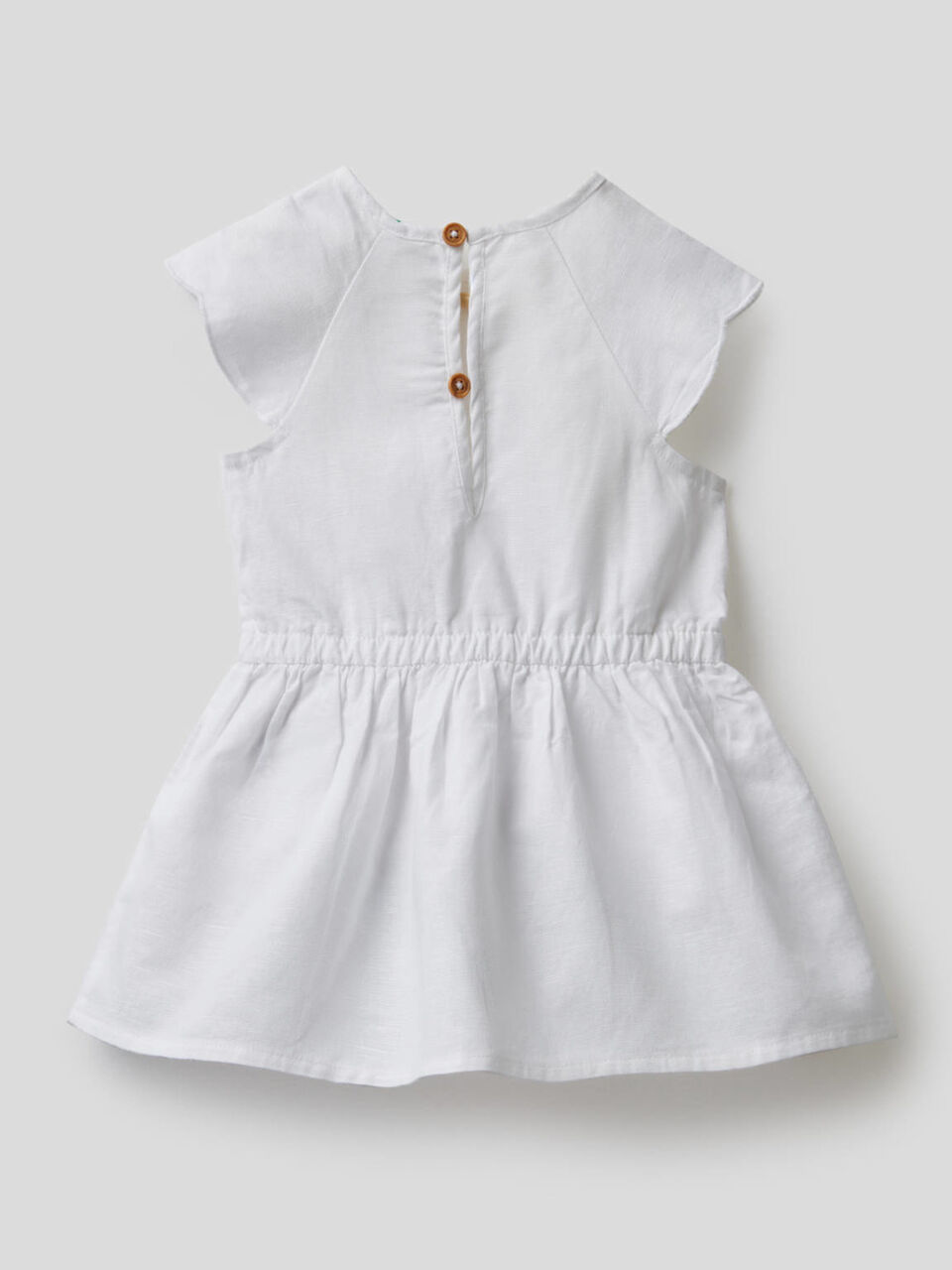 Linen blend dress image number 2