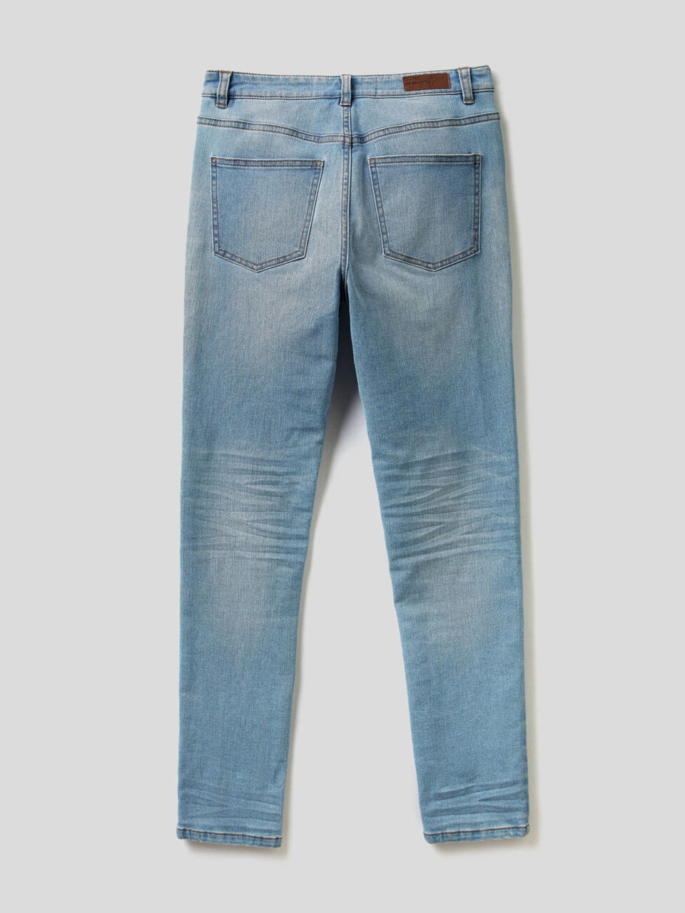 Skinny-Jeans aus Denim in stretchiger Baumwolle image number 2