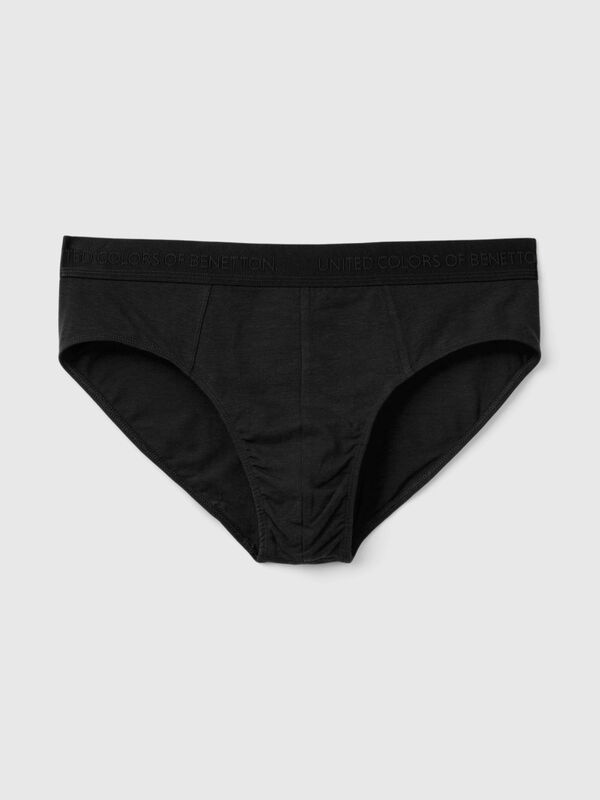 Slip en mélange de lyocell Homme