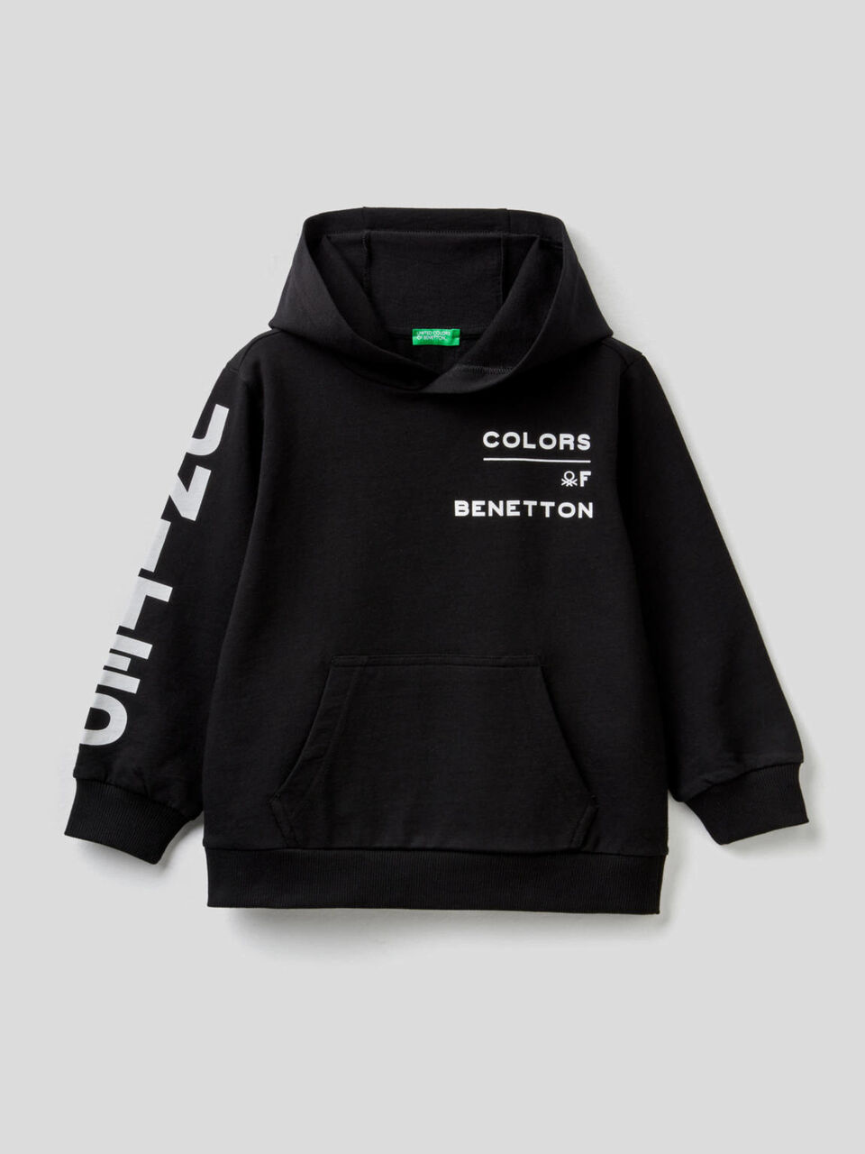 Sweatshirt aus 100% Baumwolle mit Kapuze image number 1