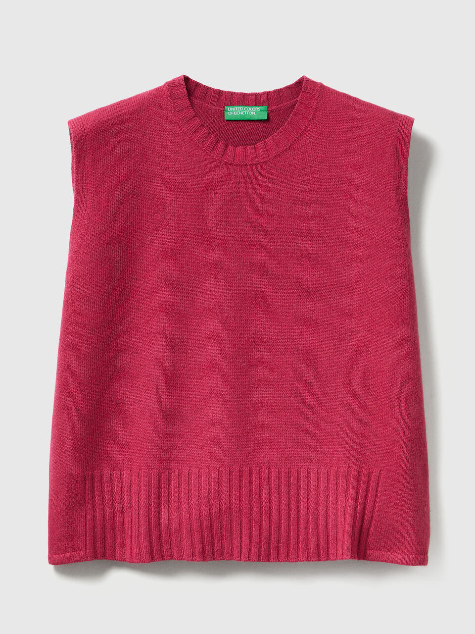 SLEEVELESS SWEATER Women image number 1