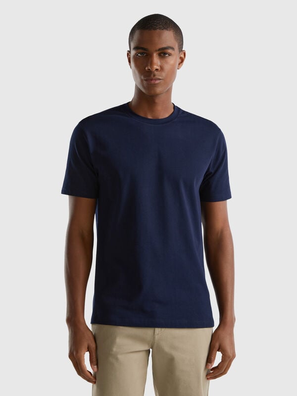 T-shirt slim fit in cotone stretch Uomo