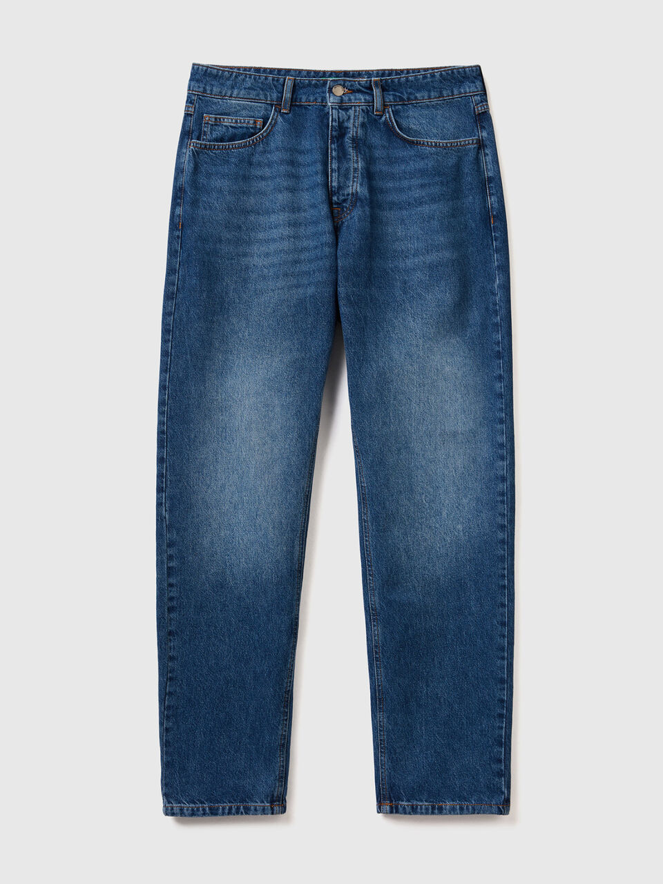 Jeans cinque tasche effetto used Uomo image number 1