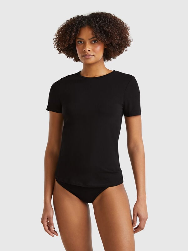 Super stretch cotton t-shirt Women