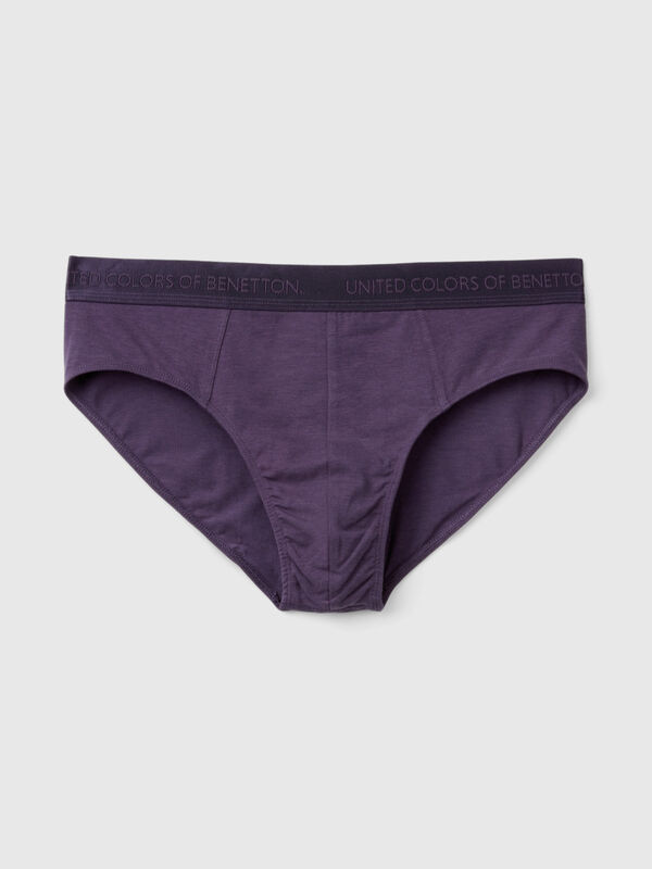 Slip en mélange de lyocell Homme