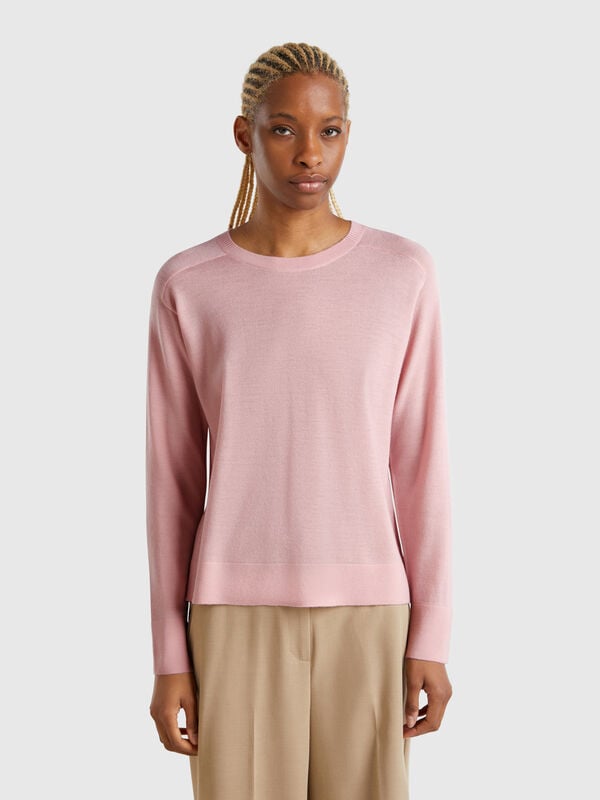 Pullover aus reiner Merinowolle Damen