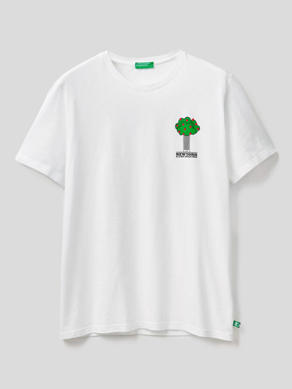 T-shirt con stampa in 100% cotone bio image number 1
