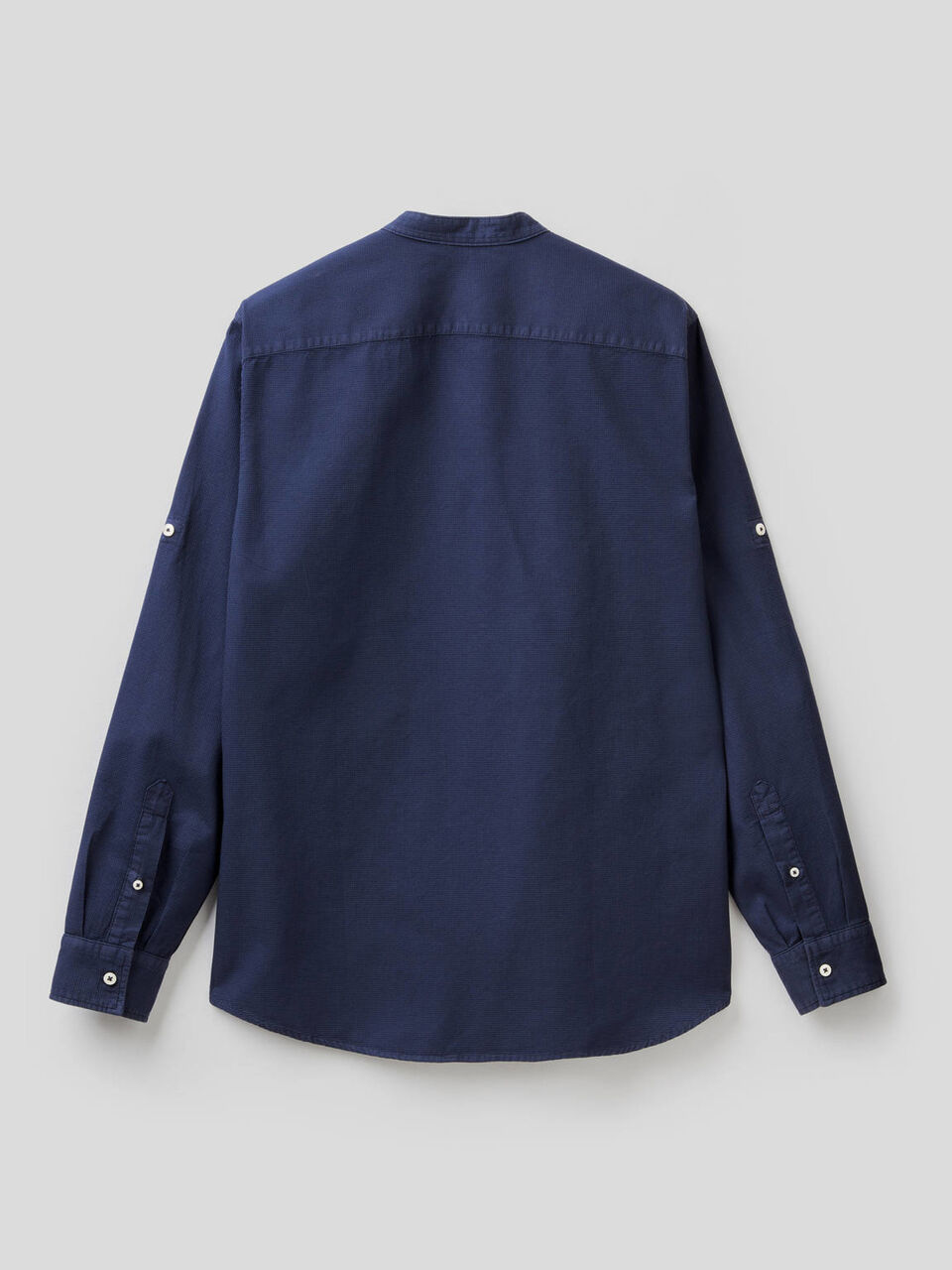 Slim fit shirt with Mandarin collar image number null