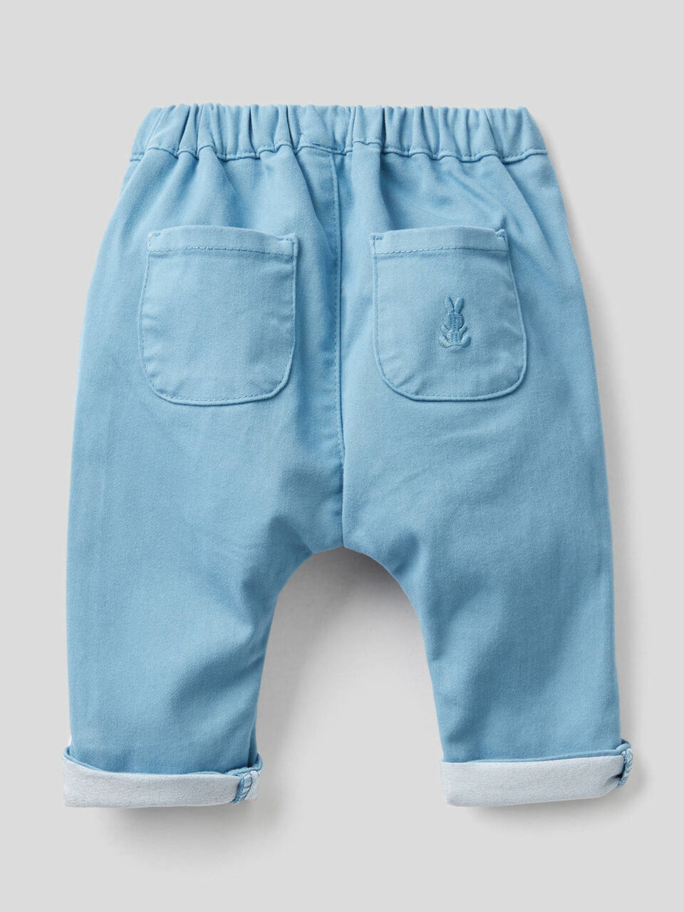 Pantalon en coton mélangé stretch image number 2