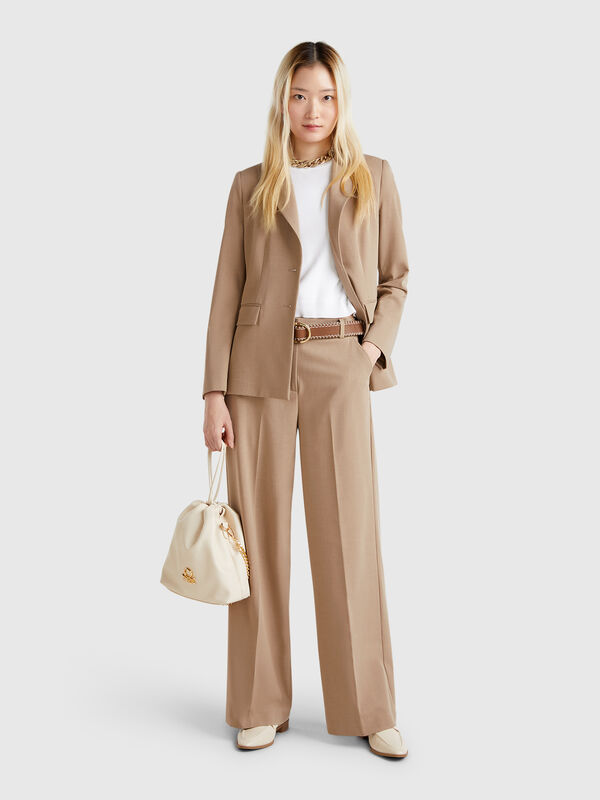 Pantalon large fluide Femme