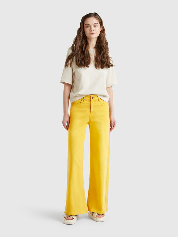 Pantalon coupe large Femme