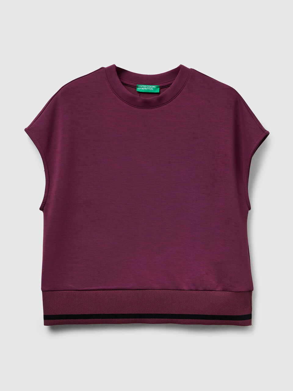 SLEEVELESS SWEATER Femme image number null