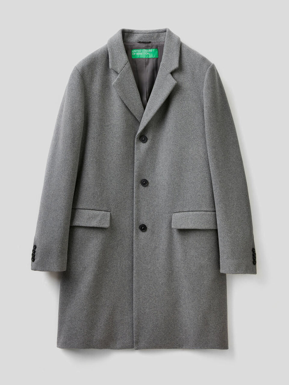 Manteau élégant en mélange de laine image number 1
