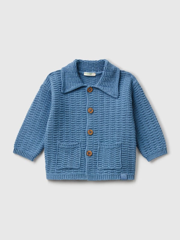 Cardigan con colletto Baby