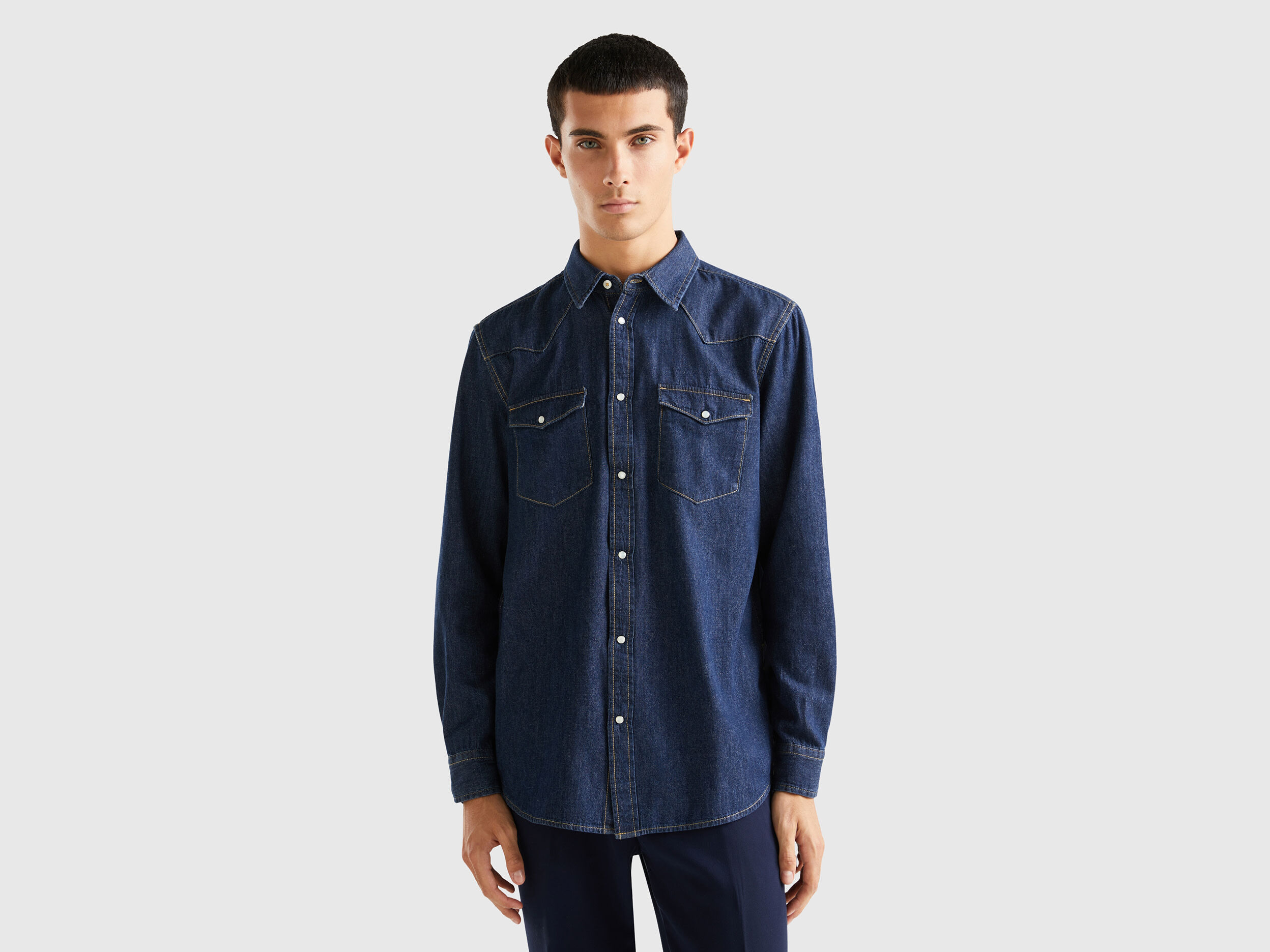Camicia jeans on sale bambino benetton