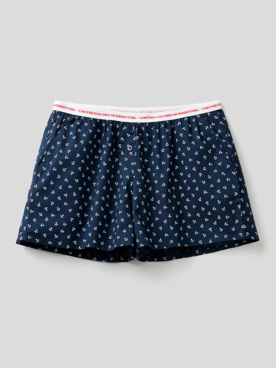 Short fantaisie en pur coton image number 1