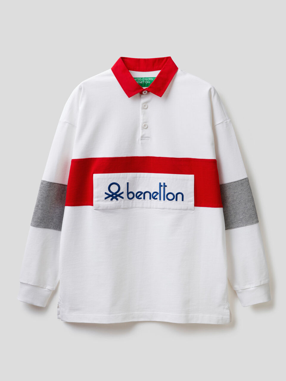 Polo de rugby en coton bio image number 1