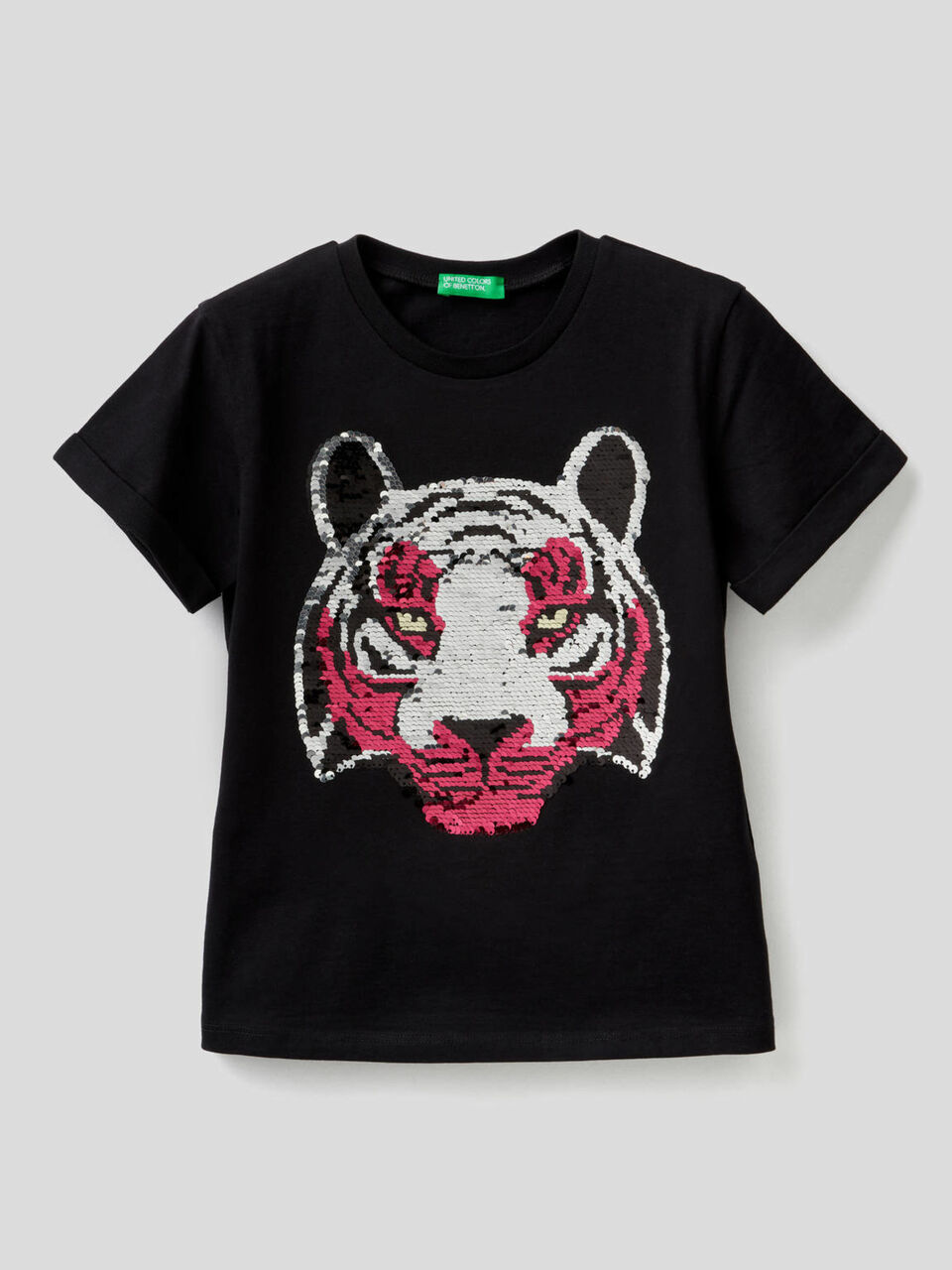 T-Shirt mit Pailletten image number 2