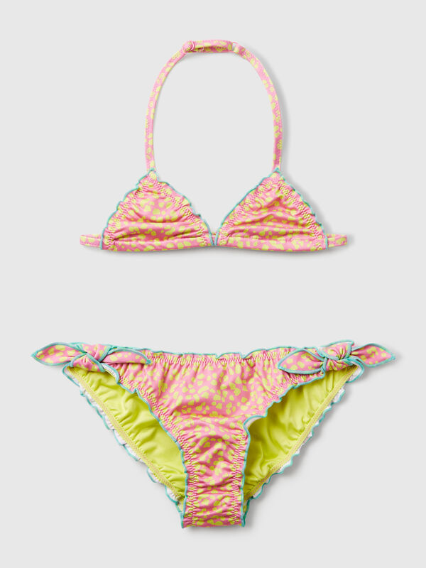Maillot de bain bikini imprimé animal Filles