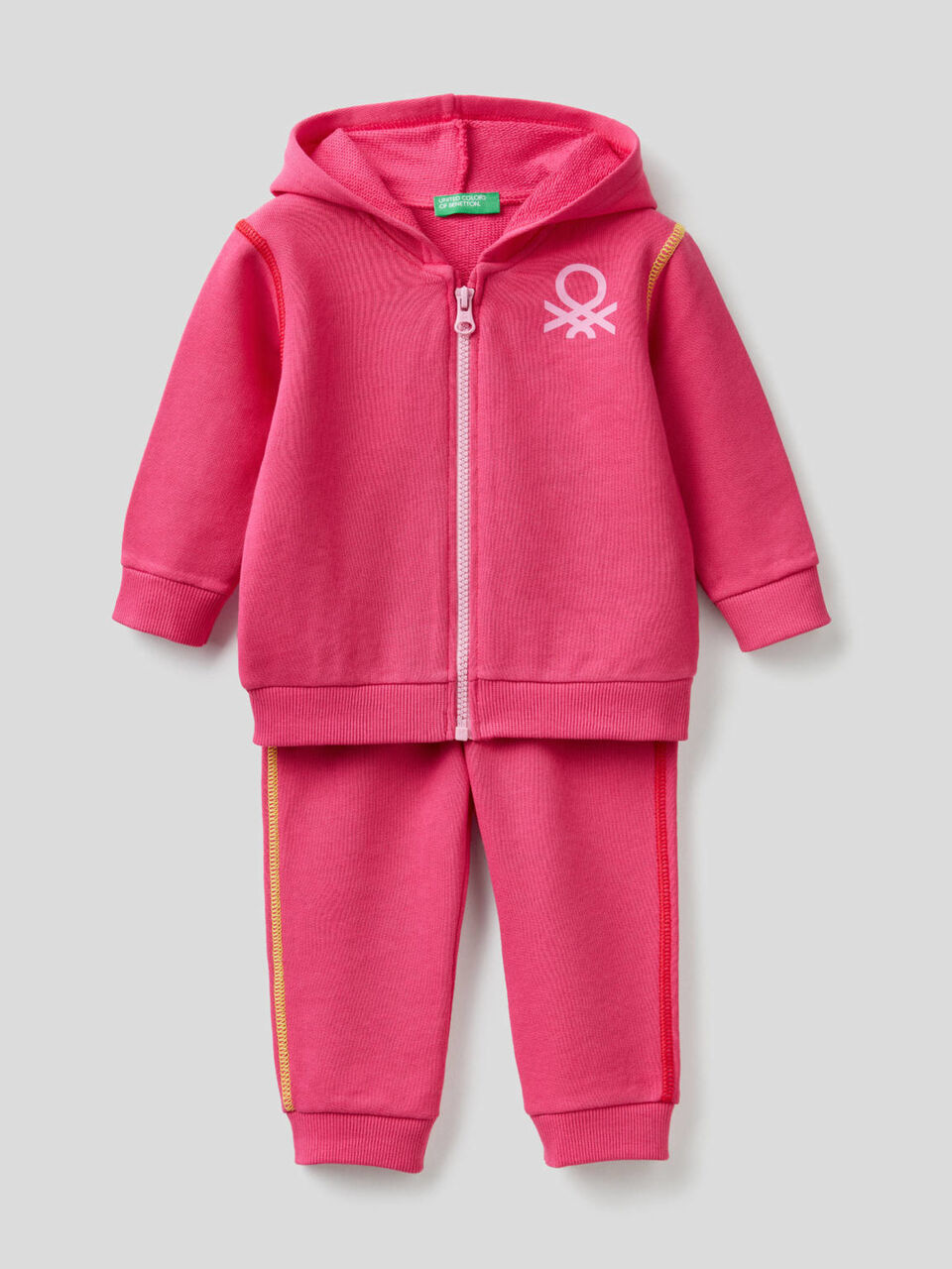 Sweat tracksuit in organic cotton image number 1