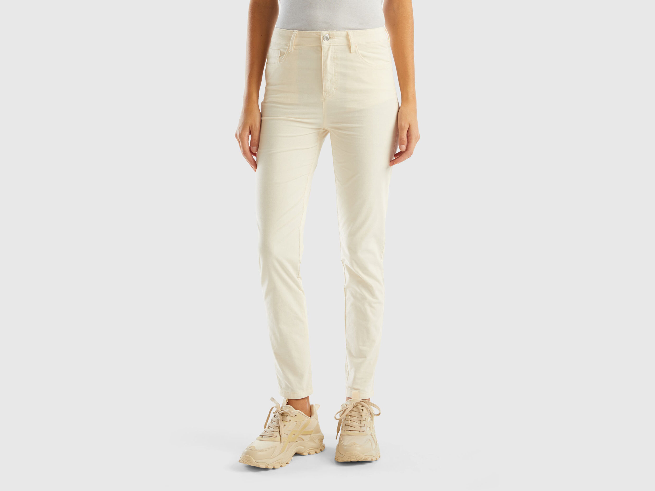 Pantaloni hot sale velluto benetton