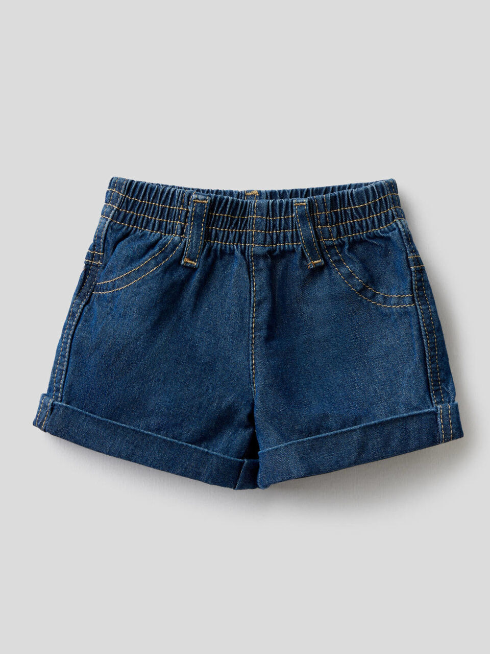Shorts aus Denim in 100% Baumwolle image number 1