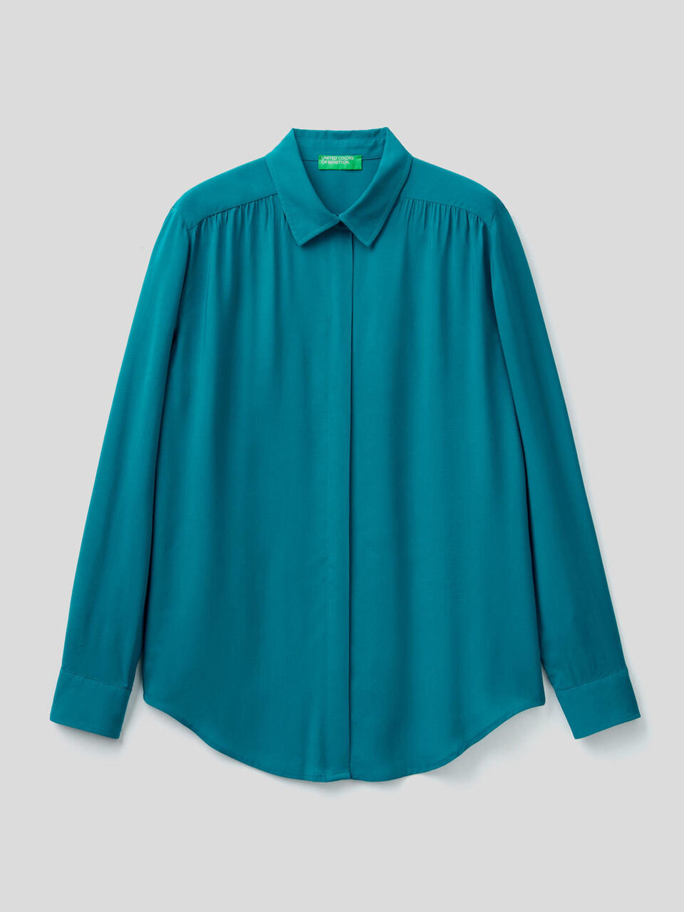 Chemise fluide avec fronces image number 1