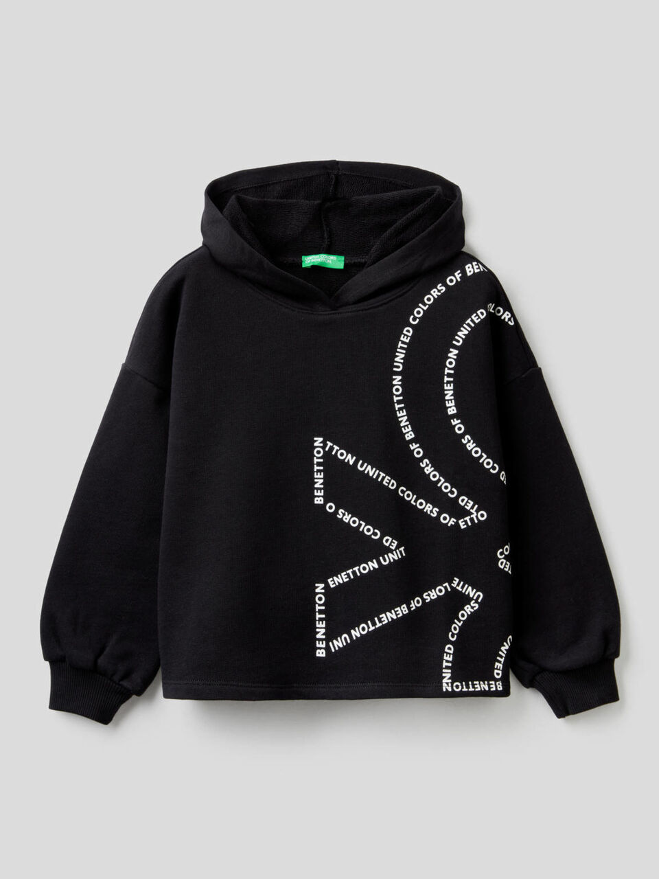 Boxy-Sweatshirt aus 100% Baumwolle image number 1