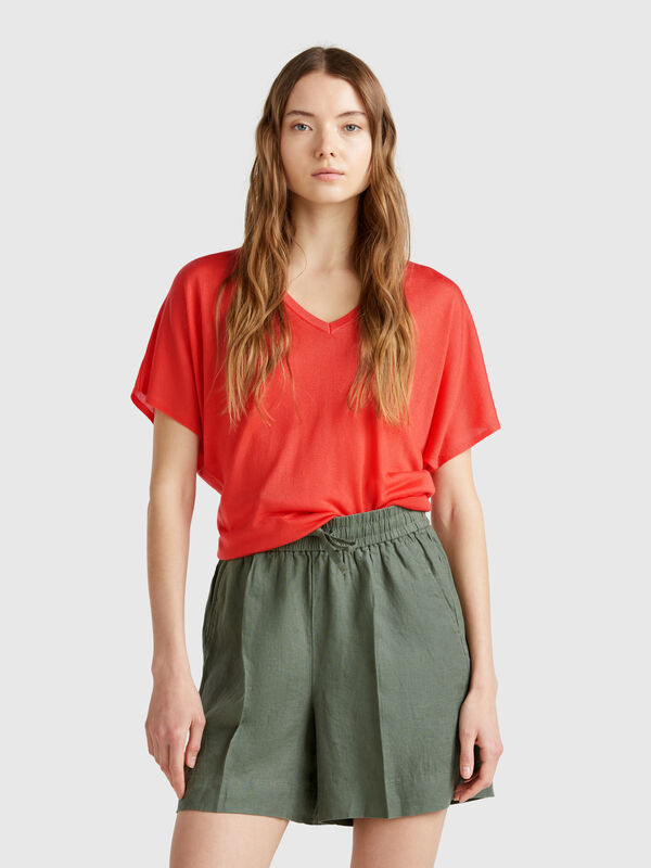 Chemise à manches courtes Femme