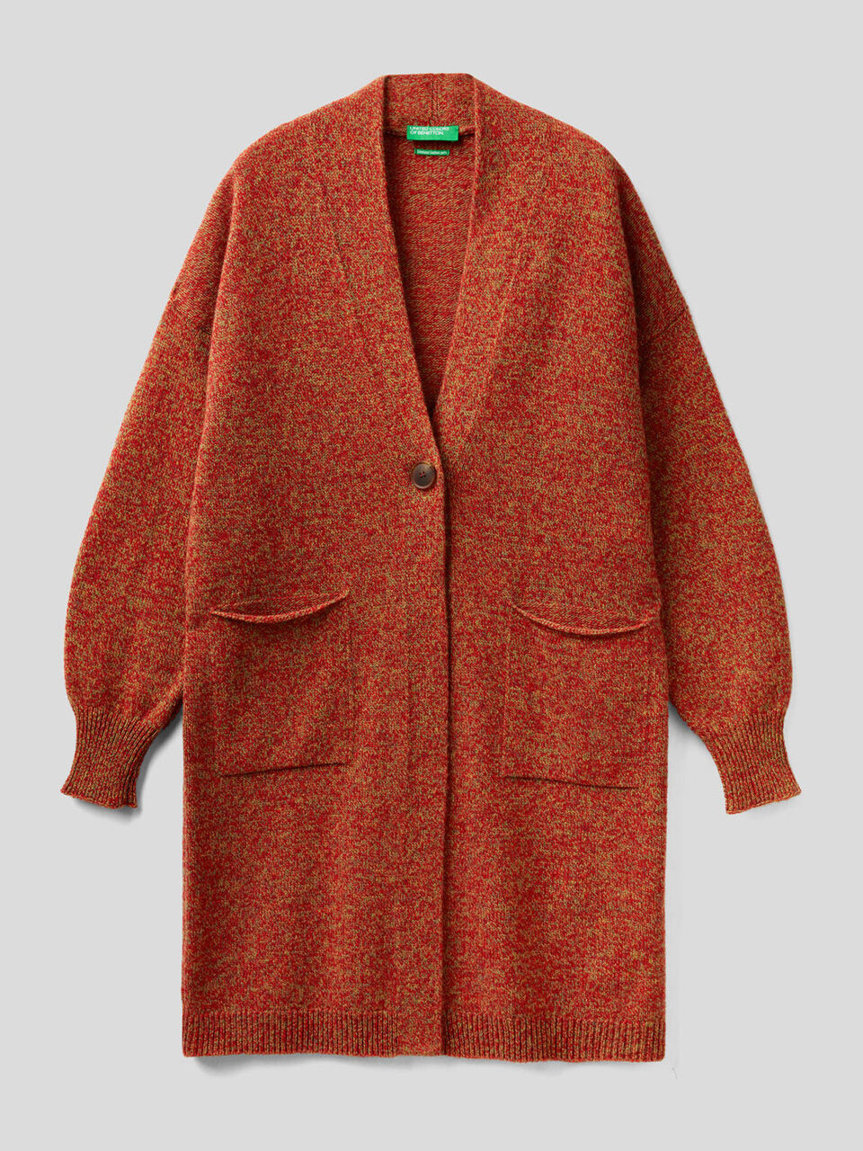 Cappotto in pura lana Shetland image number 1