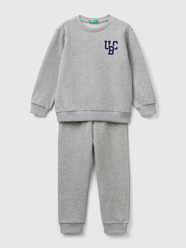 Sweat tracksuit with logo Junior Boy