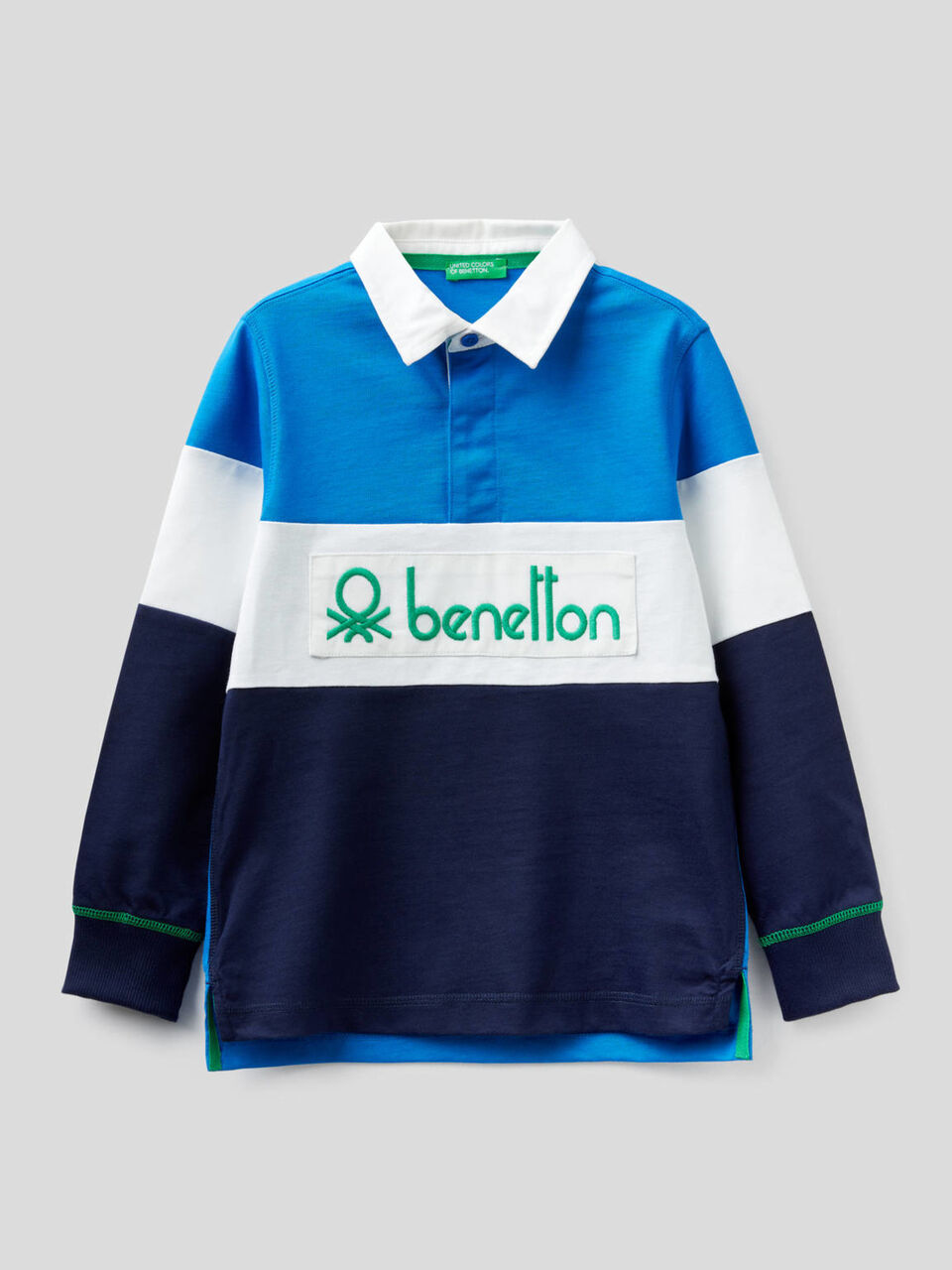 Rugby-Polo aus 100% Baumwolle image number 1