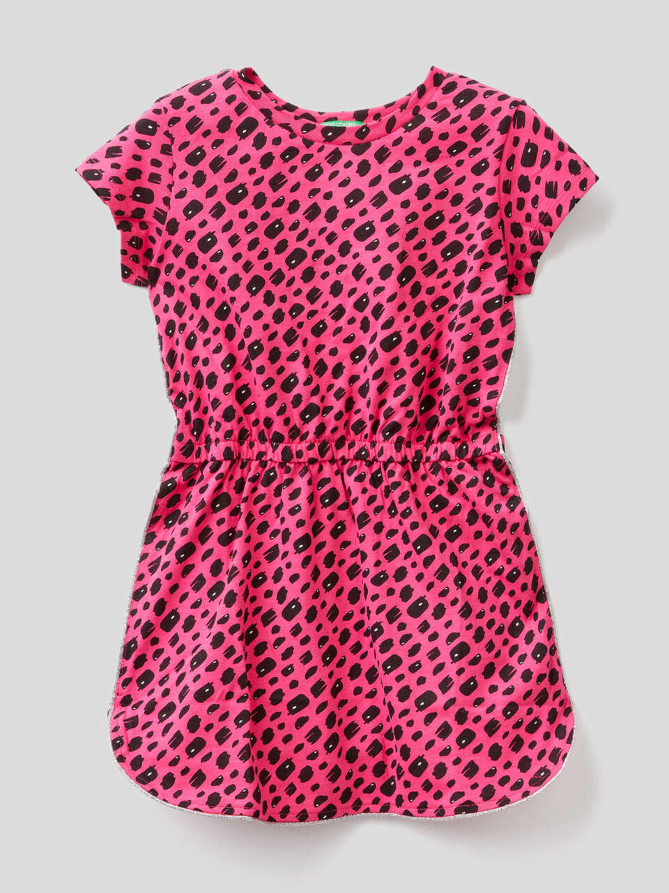 Kleid aus reiner Baumwolle mit Print image number 1