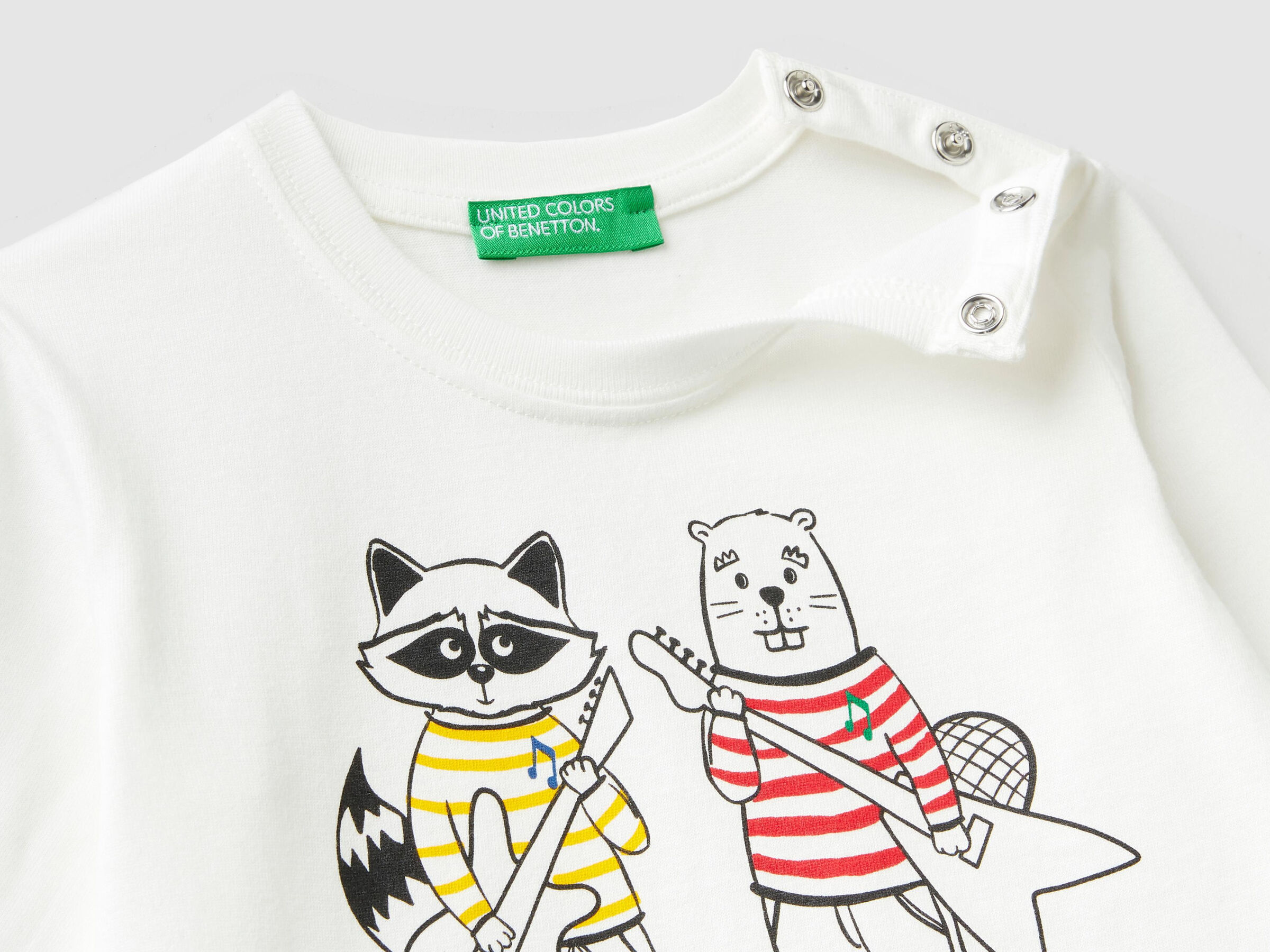 T-Shirt aus Bio-Baumwolle mit Stickerei image number null