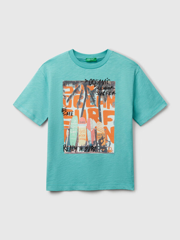 T-Shirt mit Fotodruck Jungen