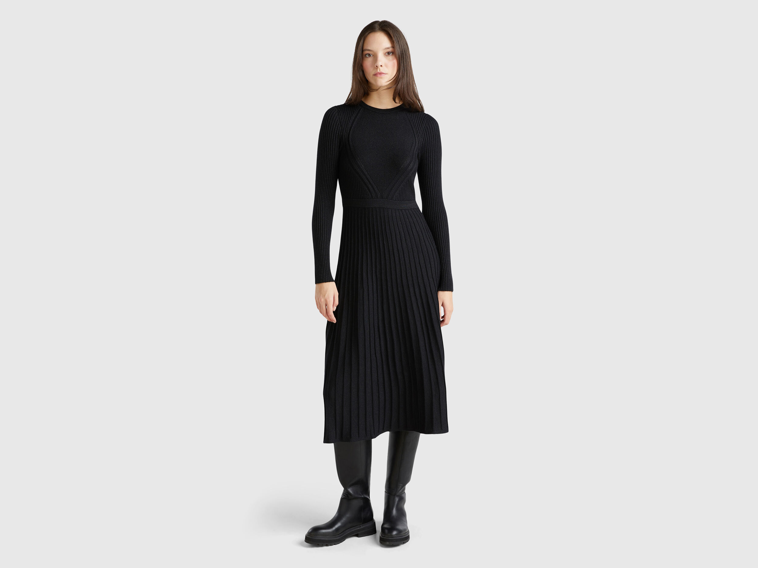 Vestito lungo benetton top